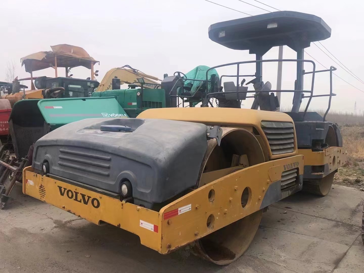 Used Volvo Road Rolle